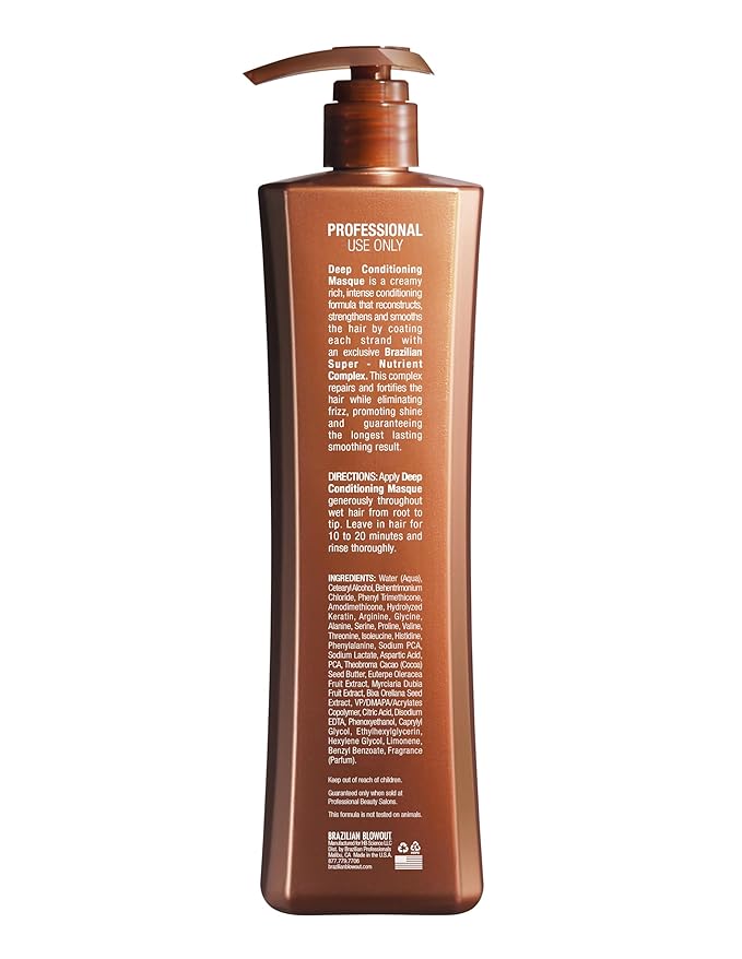 Brazilian Blowout Deep Conditioning Masque 24 fl oz