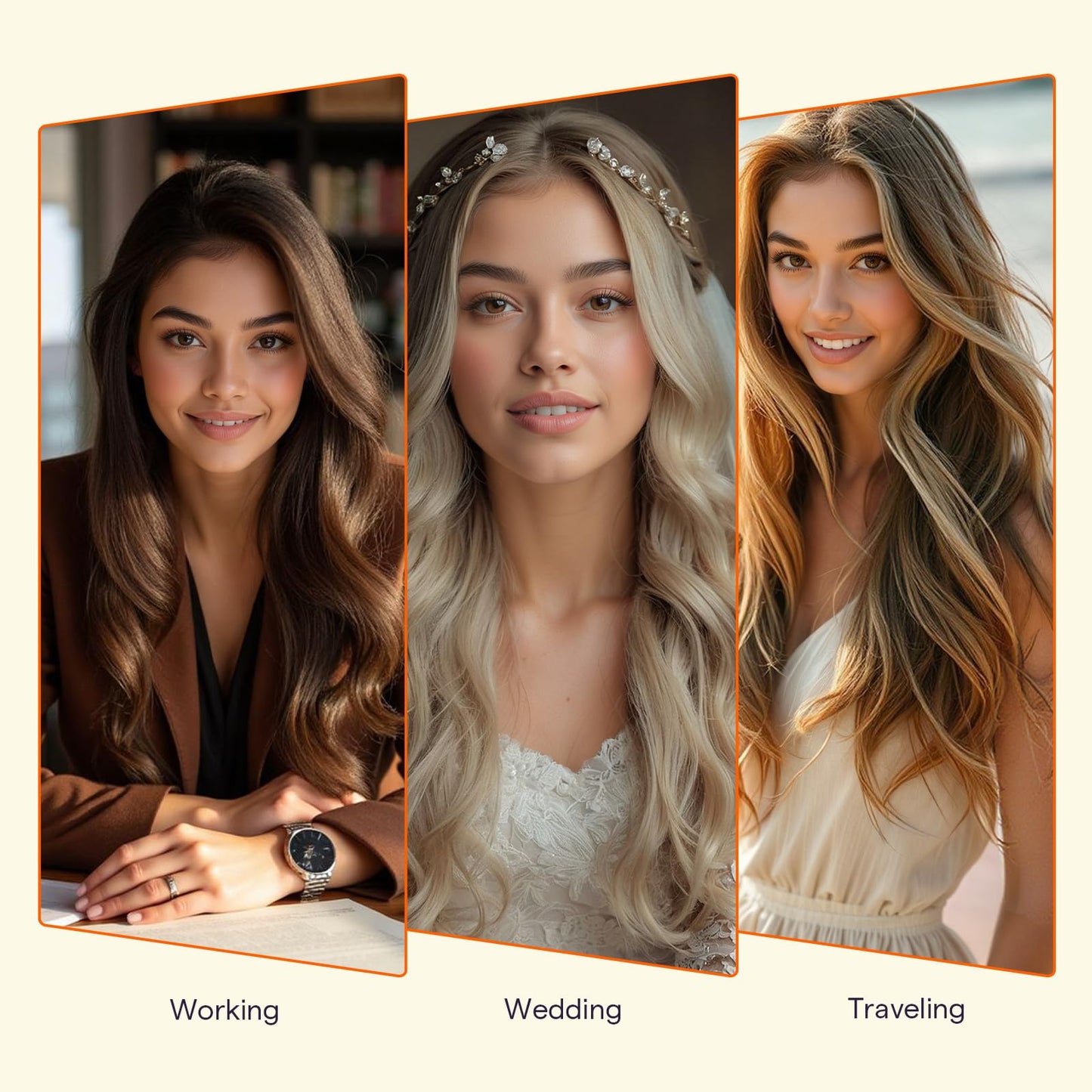 Full Shine Invisible Tape in Hair Extensions Human Hair Ash Blonde Highlight Blonde 18P613 Tape in Extensions Versatile As Tape