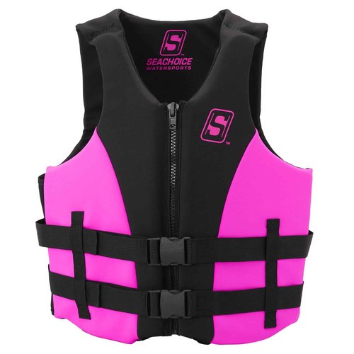 Seachoice Evoprene Multi-Sport Life Jacket - 2XL - Pink/Black, Fits Chest 44-50 in, USCG Level 70