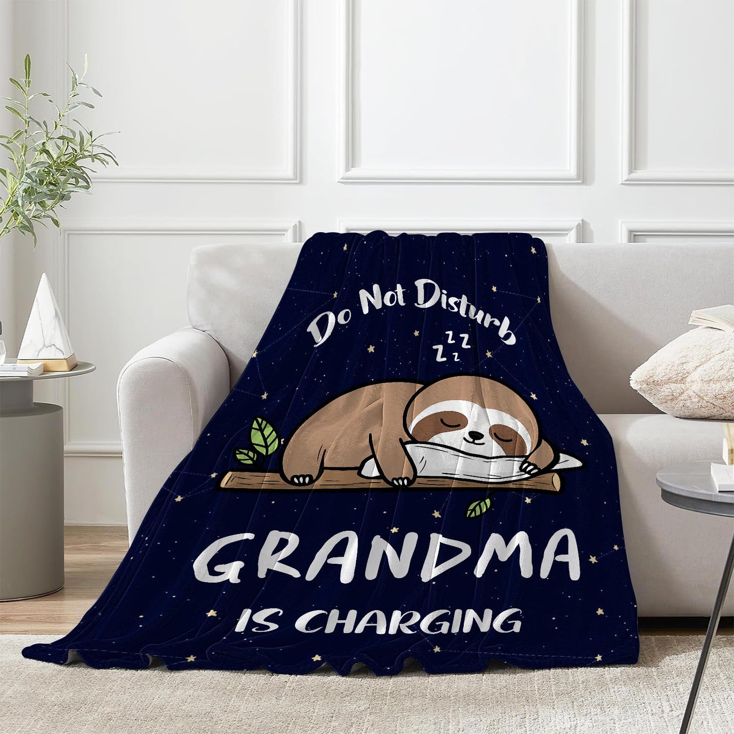Grandma Gifts Blanket, Best Grandma Birthday Gifts Ideas, Great Gifts for Grandma, Grandmother Nana Gifts from Grandkids on Mothers Day Christmas Throw Blanket 50" x 60"