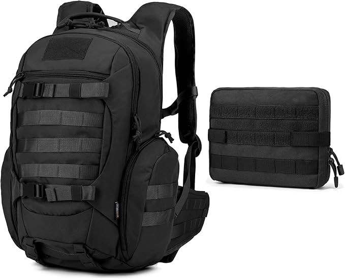 Mardingtop 28L Tactical Backpack for Men with Molle Pouch Tool Utility Pouch Bag