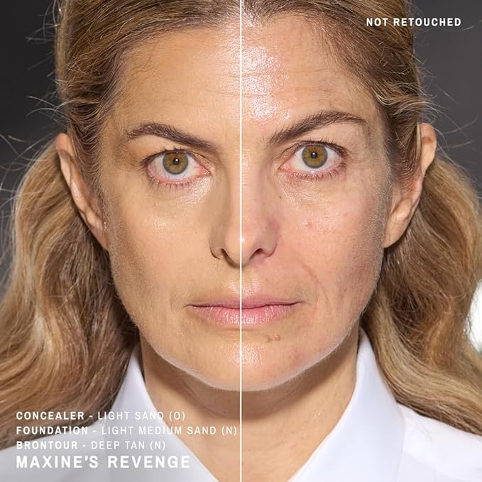 Maxine's Revenge FRENCH FACE CONCEALER | Hydrating & Blurring for Eyes + Face (Deep Tan)