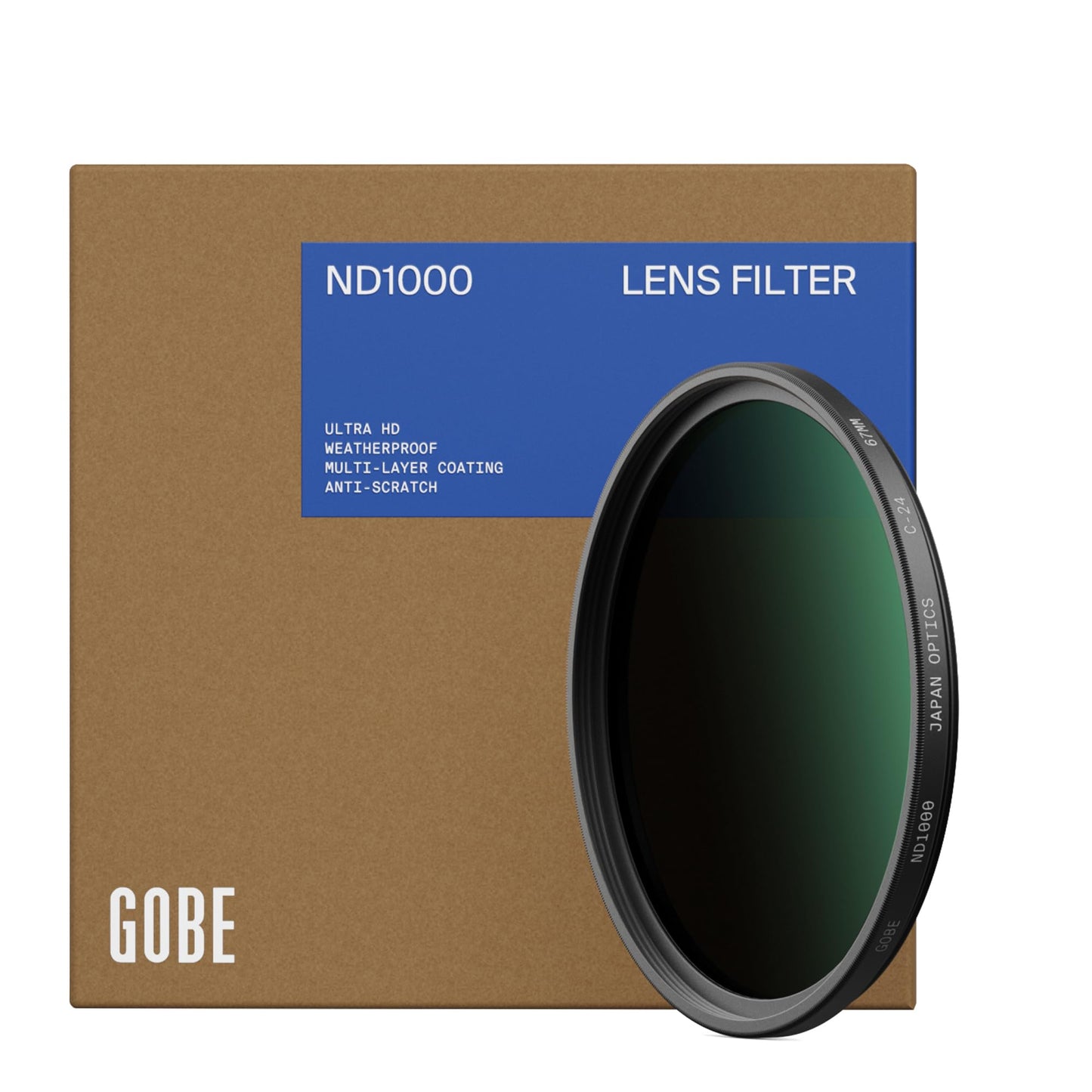 Gobe 95Mm Nd1000 (10 Stop) Nd Lens Filter