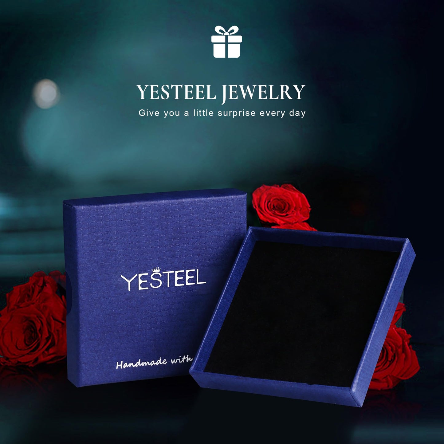Yesteel Promise Rings Jewelry for Her Wife Girlfriend - Birthday Gifts for Her Women Teenage Girls