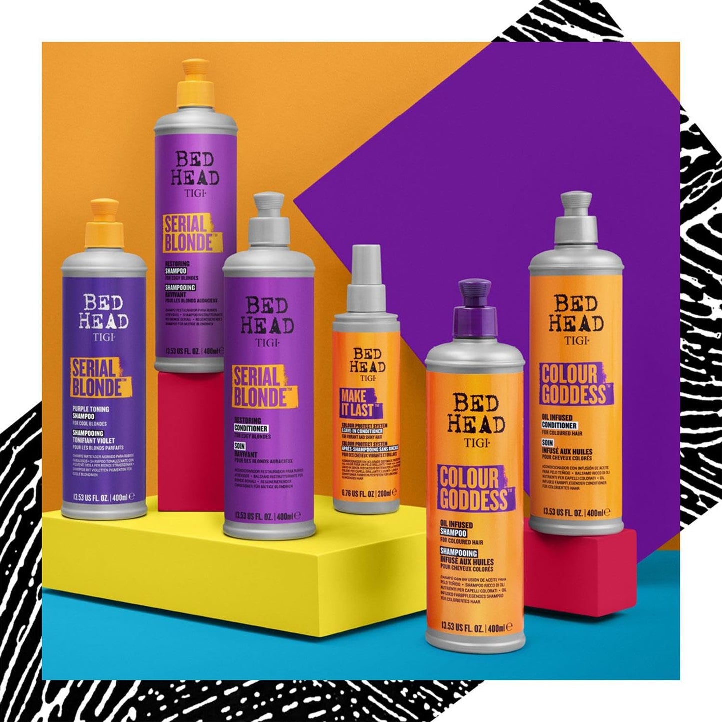 TIGI Bed Head Colour Goddess Shampoo, 13.5 Fluid Ounce