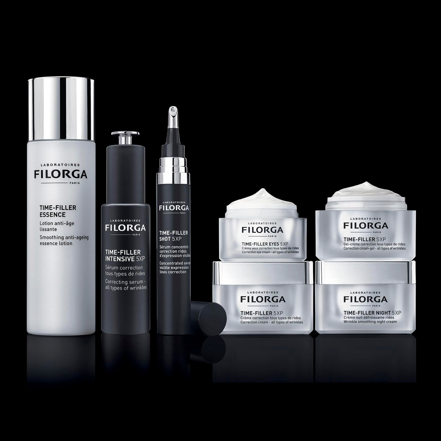 Filorga NEW Time-Filler 5-XP Anti-Wrinkle Cream Gel, Anti Aging Cream to Target 5 Types of Wrinkles, 1.69 fl. Oz