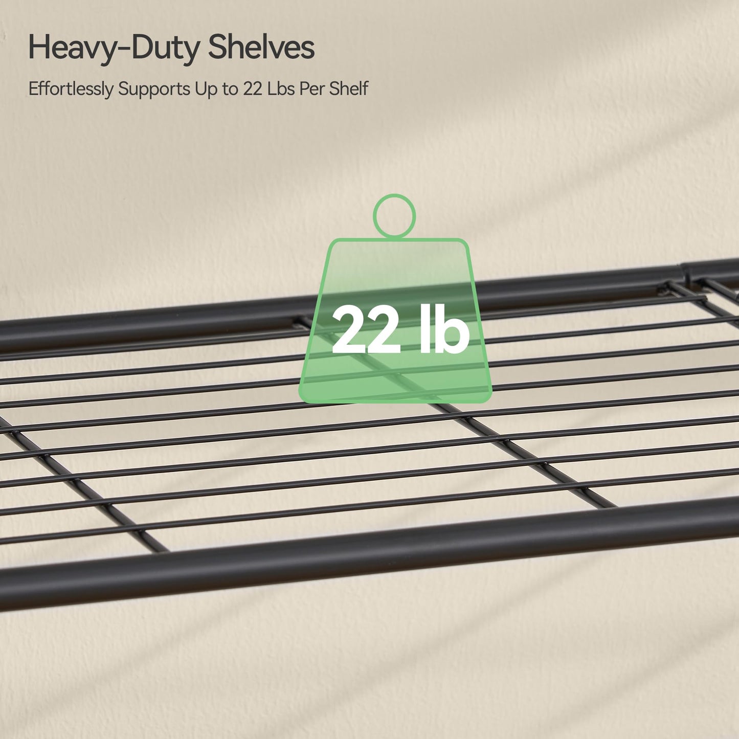 Nunsino Shoe Rack, Metal Shoe Organizer, 10 Tier Garage Shoe Rack Max Holds 50 Pairs,Shoe Storage Shelf for Closet,Entryway, Black