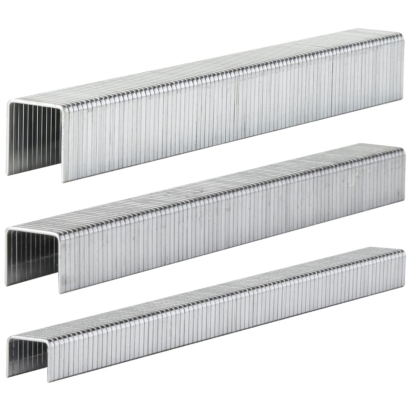 SITLDY Heavy Duty T50 Staples 1300-Count 3 Sizes Includes: 5/16"-500, 3/8"-500, 1/2"-300, Galvanized Assorted Size Project Pack