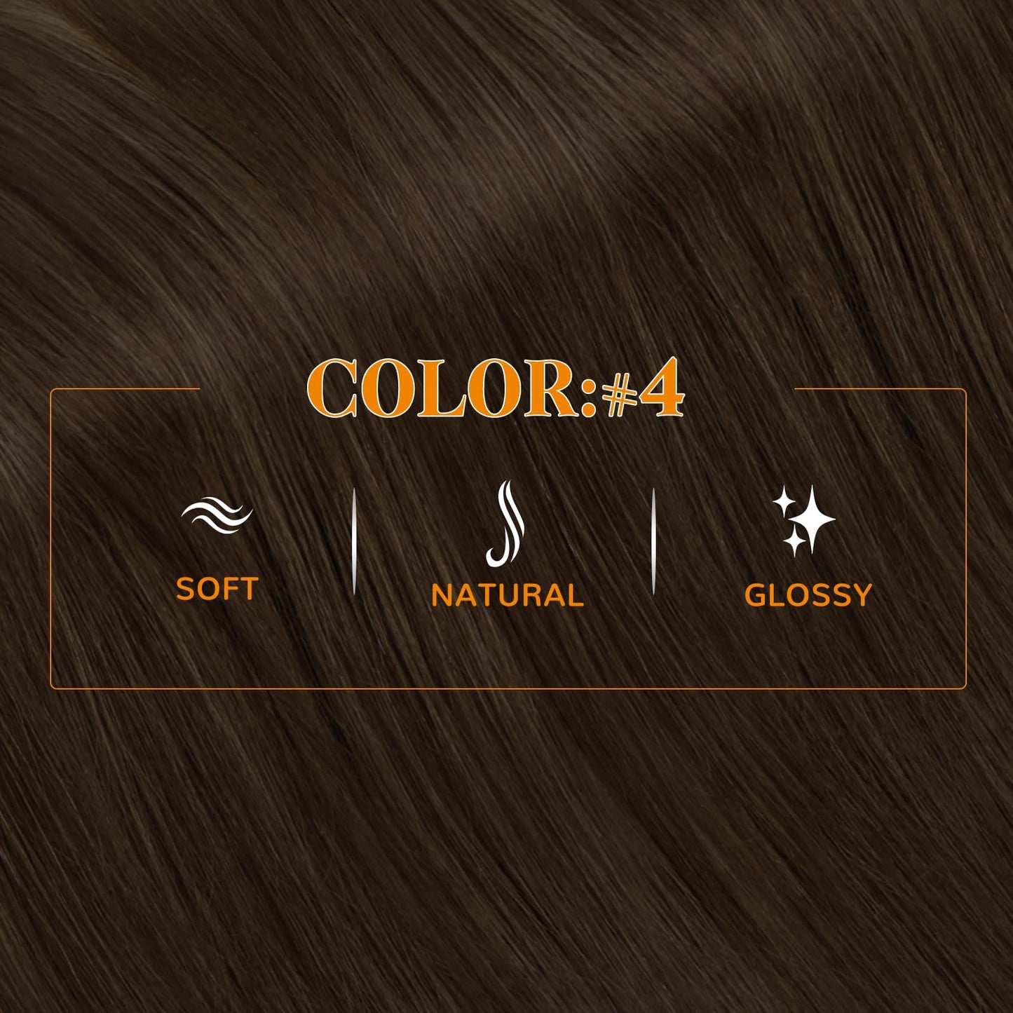 Easyouth Ponytail Extension Brown Human Hair Ponytail Extensions Wrap Around Ponytail Human Hair Pony Tails Hair Extensions Clip
