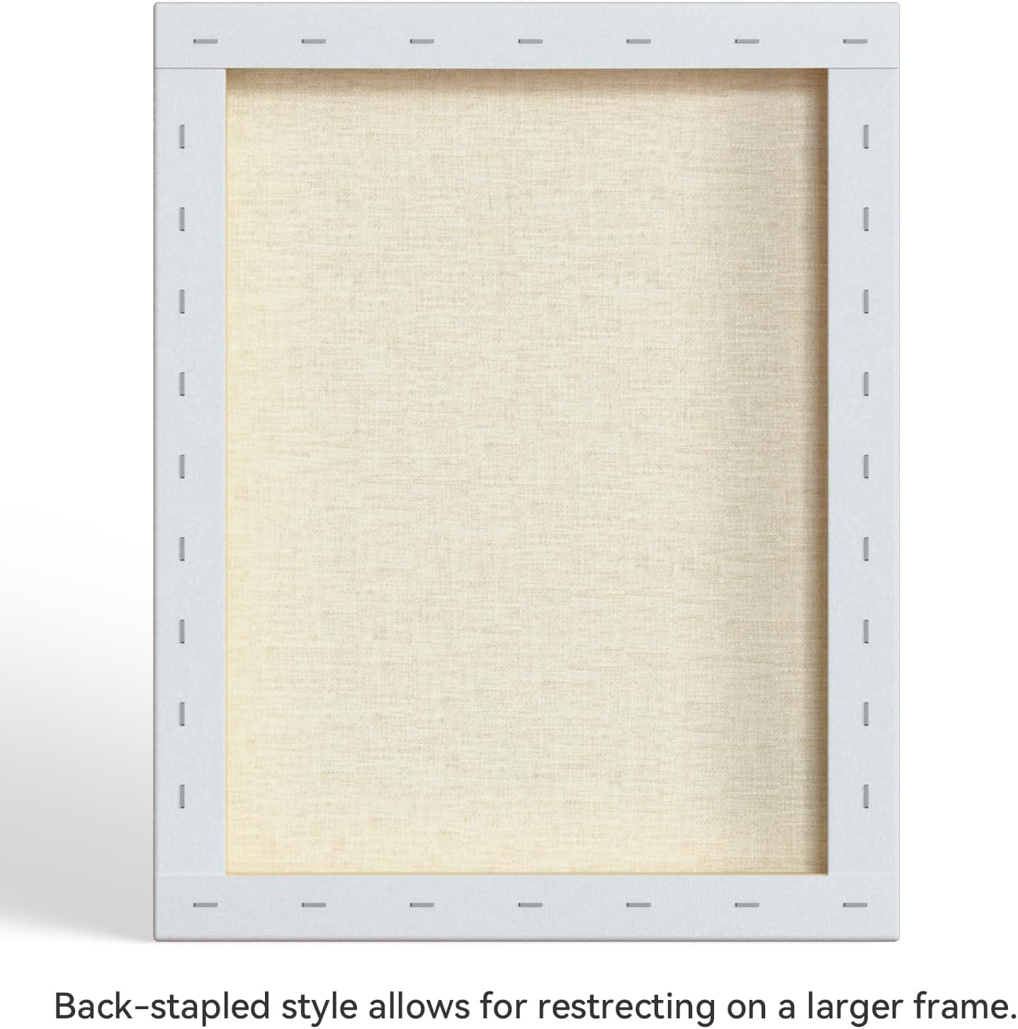 PHOENIX 16x20 Inch 4 Pack Artist Canvas - Large Stretched Canvases for Painting - 3/4 Inch Profile, 100% Cotton 11 Oz. Gesso Primed White Blank Professional Canvas Oil & Acrylic Paints