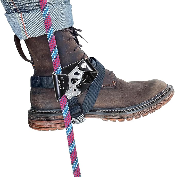 Ito Rocky Foot Ascender Riser - Rope Climbing Equipment for SRT Climbing & Tree Arborist Climbing Device