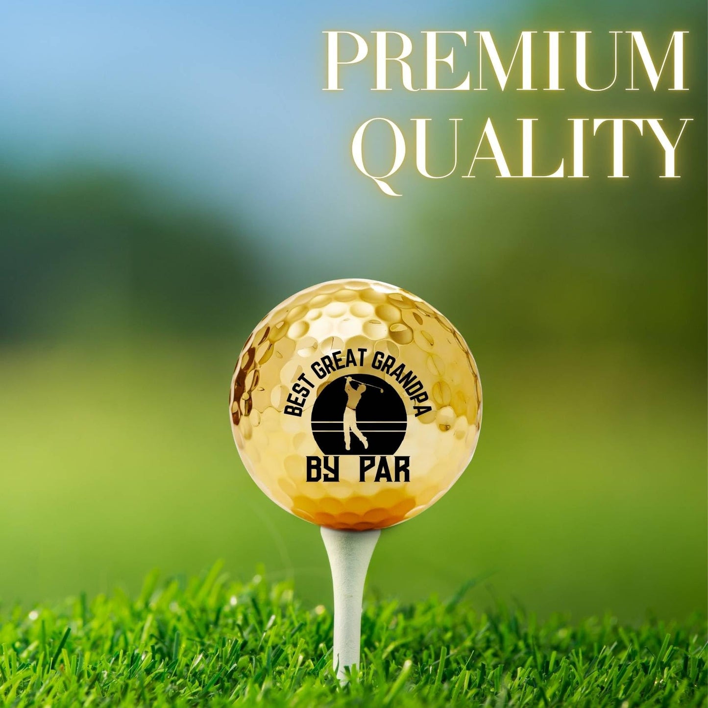 CybGene Great Grandpa Gifts Golf Balls Set for Men, Perfect for Great Grandpa, Golf Lovers for Birthday & Father's Day