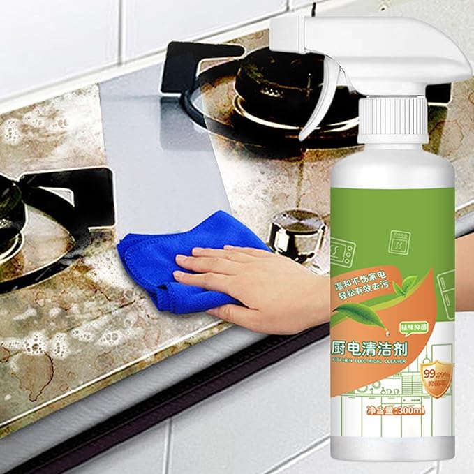 Kitchen Cleaner Spray – 300ml Gentle Concentrated Mist All-Purpose Cleaner for Home, Coffee Makers, Counters, Appliances, Suitable for Family, Friends, Women, Men, and Mother