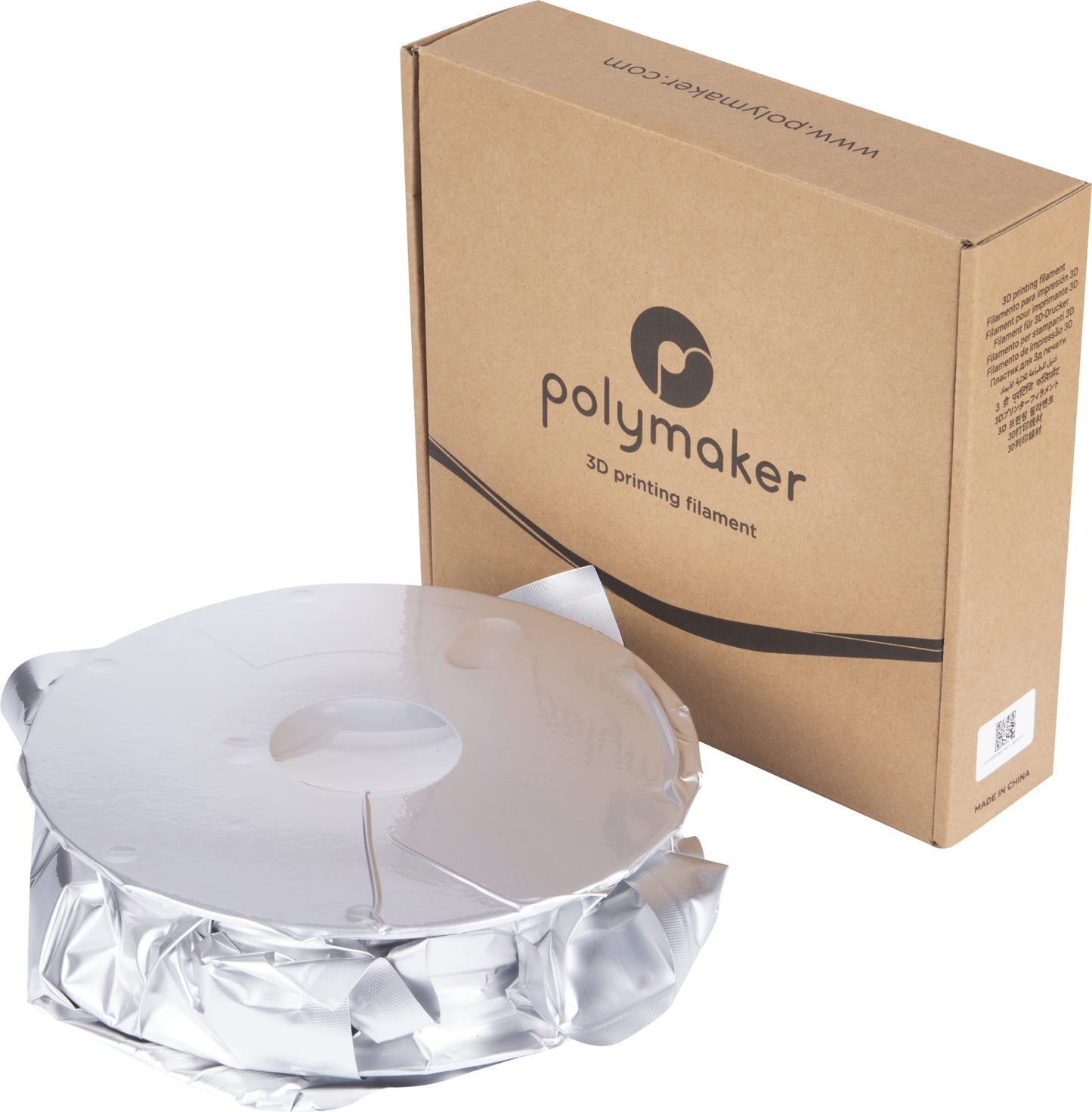 Polymaker Break Away Support Material for 1.75mm PLA Filament, 0.75kg Spool - PolySupport 3D Printer Support Filament Easy Support Removal