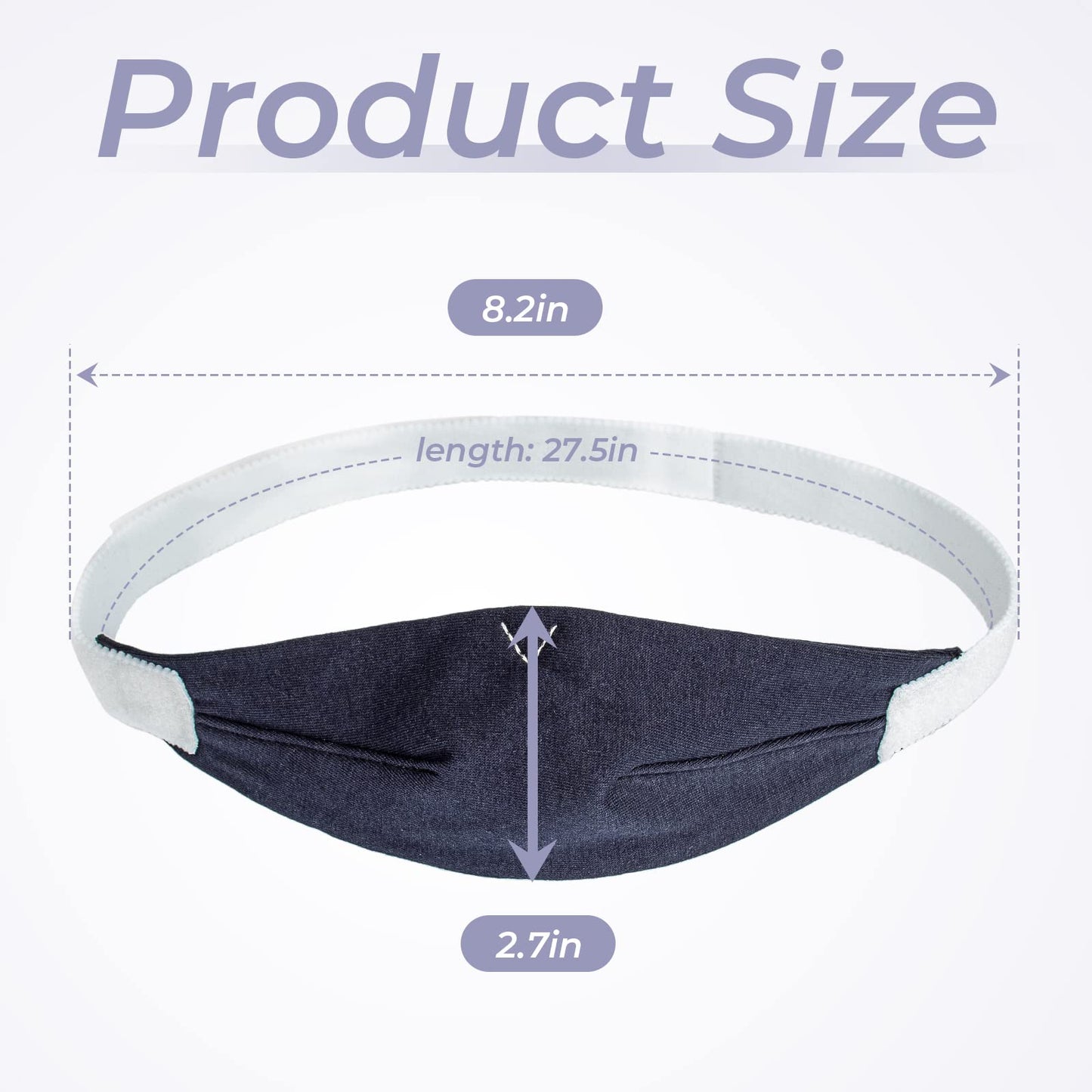 Chin Strap Replace for ResMed, Adjustable Chin Strap to Keep Mouth Closed and Reduce Air Loss, Anti Snoring Chin Straps for Men Women (1 Pack)