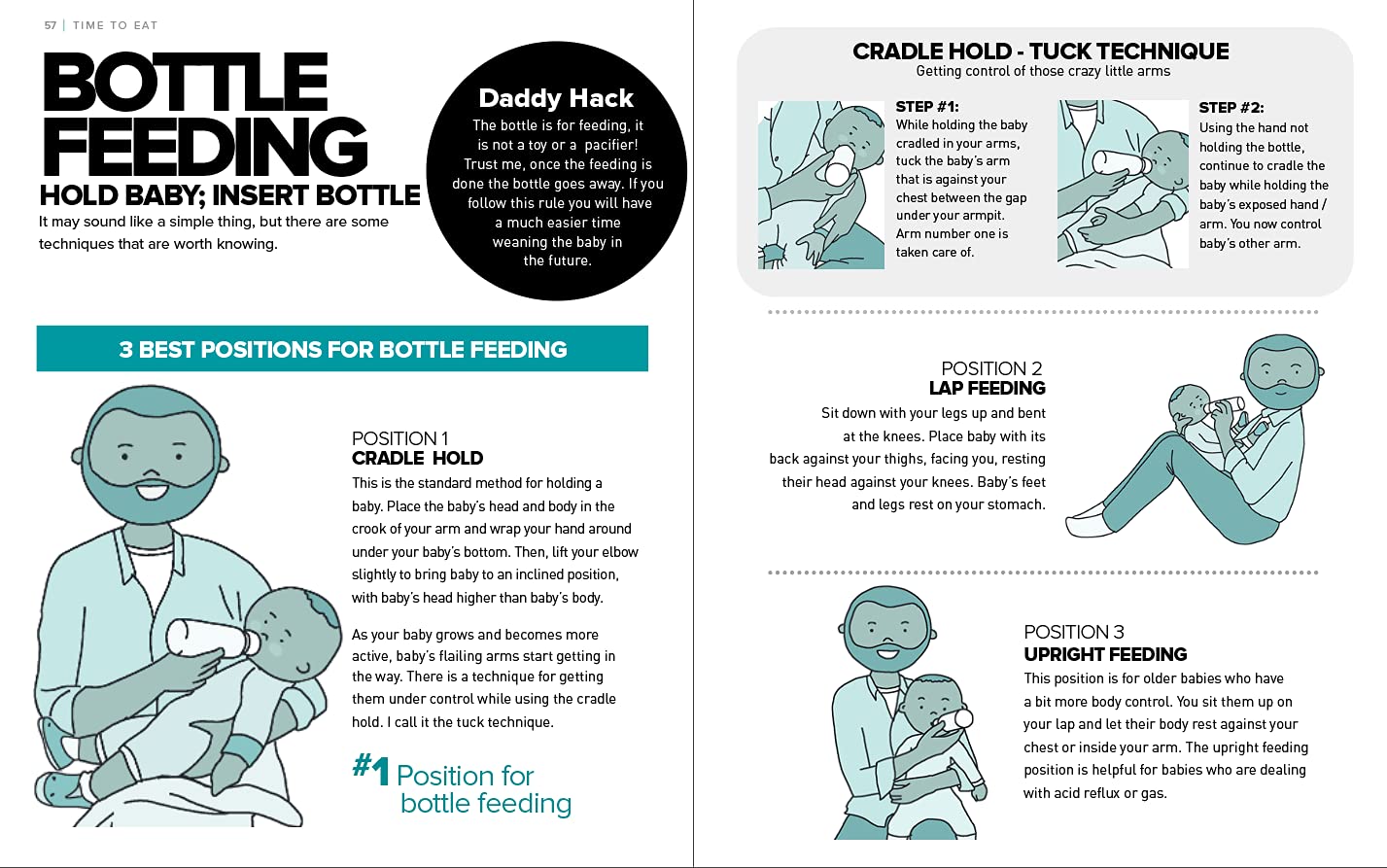 The Simplest Baby Book in the World: The Illustrated, Grab-and-Do Guide for a Healthy, Happy Baby