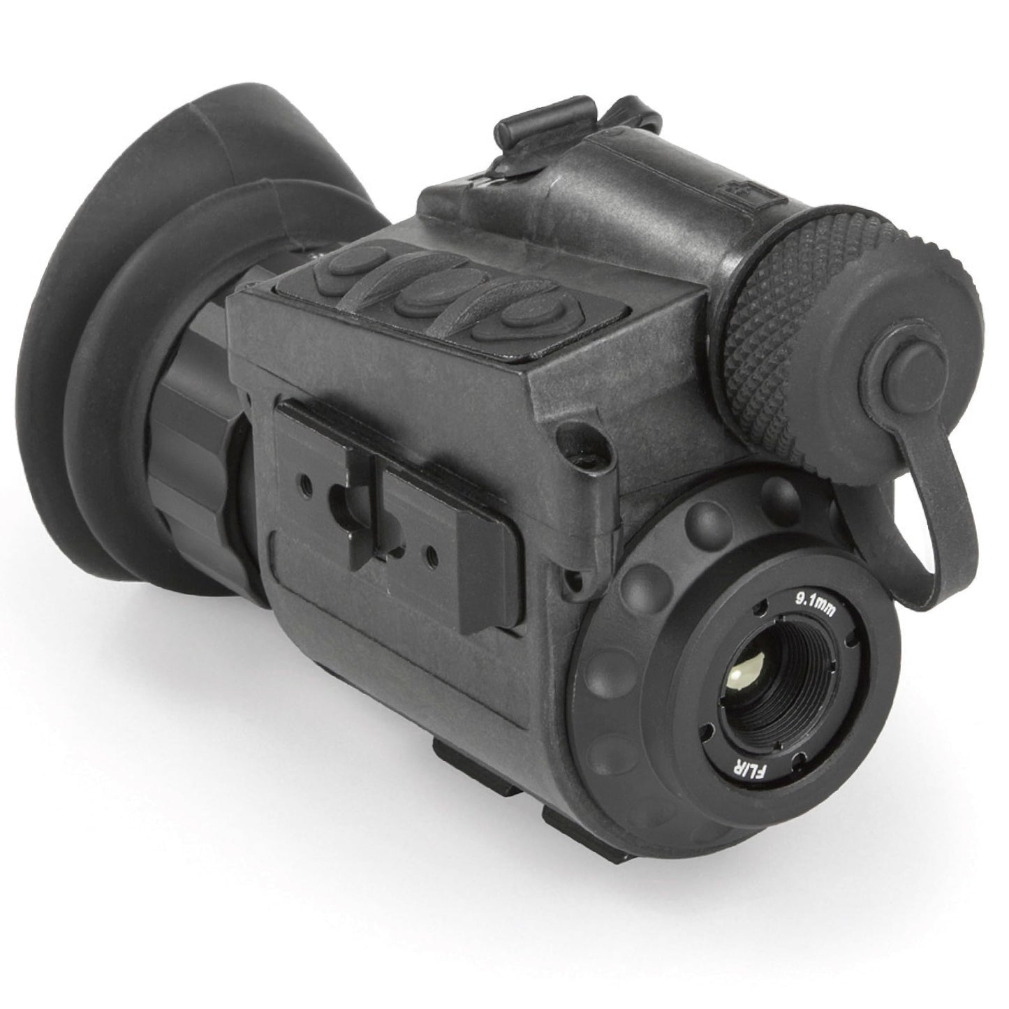 FLIR Breach PTQ136 Thermal Imaging Monocular, 320 x 256 Boson Core, 60Hz Refresh Rate, 1-4x Digital Zoom, IP67 Waterproof, Helmet Mountable Tactical Thermal Vision for Law Enforcement and Hunting