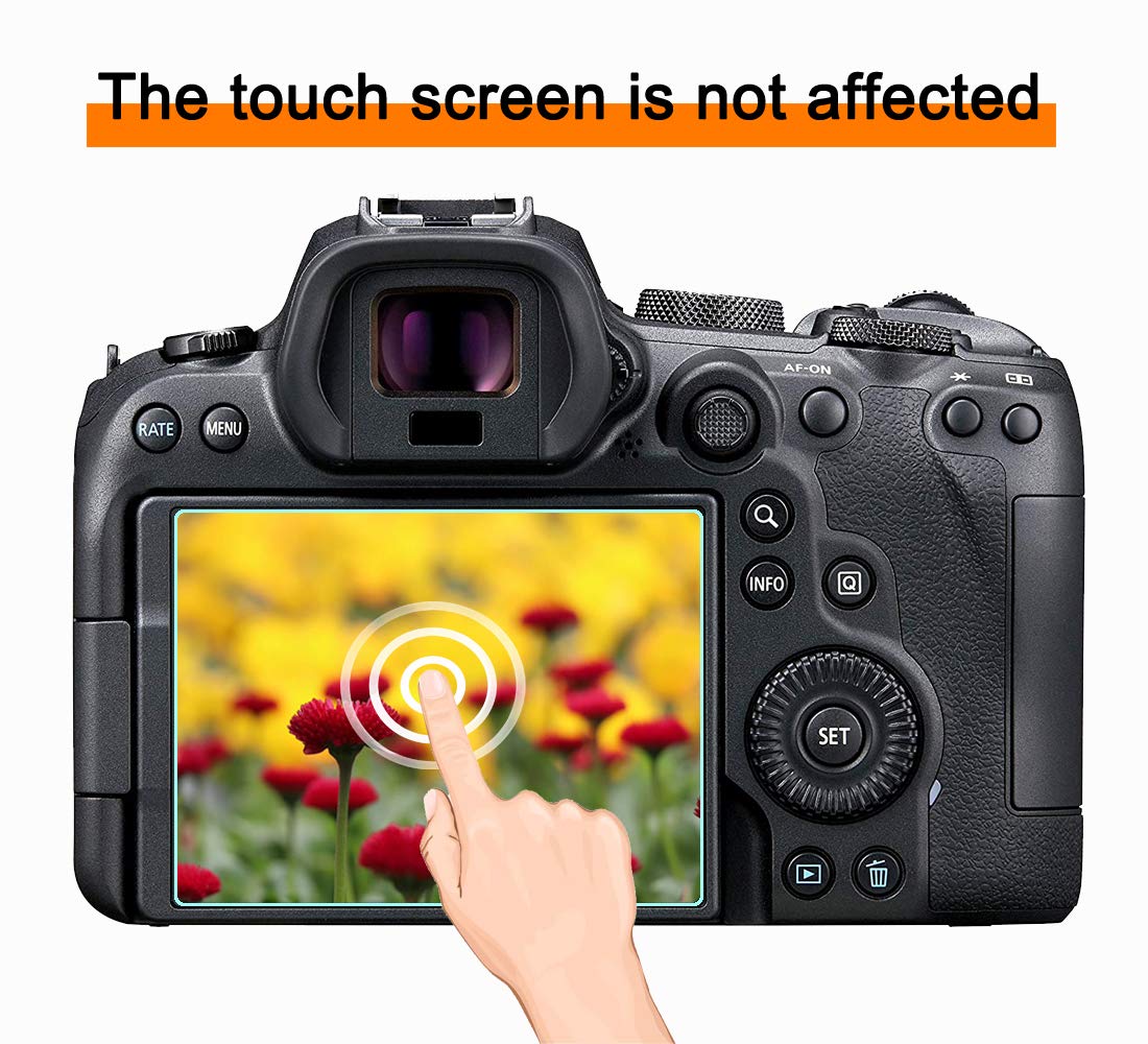 Wh1916 Fx3 Screen Protector Anti-Scrach Anti-Bubble Ultra-Clear 9H Tempered Glass 3-Pack, Compatible For Sony Fx3 Zv1 A7C A7Riv