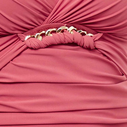 Profile by Gottex Womens Unchain My Heart Halter Swimdress One Piece Swimsuit, Light/Maha, 10 US