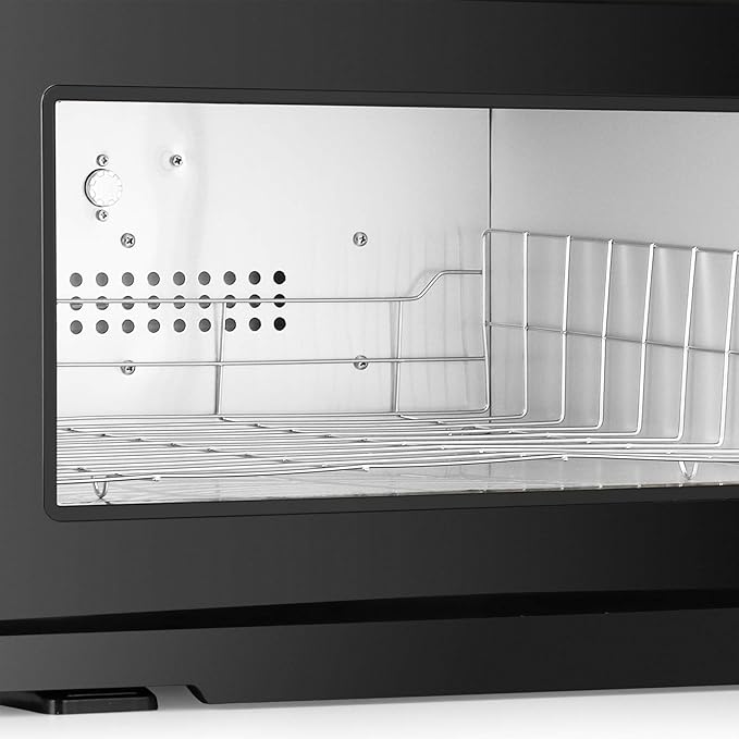 Artist hand Hot Towel Warmer Cabinet, 18L Large Capacity Spa Hot Towel Warmer Fast Heating Stainless Steel Cabinet for Bathroom, Spa Esthetician, Salon, Facial, and Family Use (18L, Black)