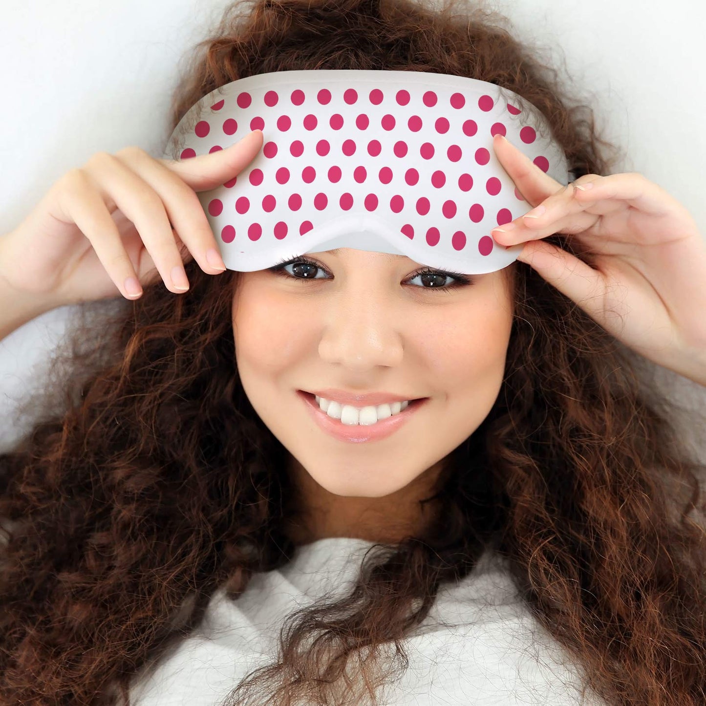 28 Pieces Sublimation White Eye Mask Blanks Sleepover Party Supplies Slumber Pajama Party Decorations with Fabric Marker Pens DIY White Sleep Mask