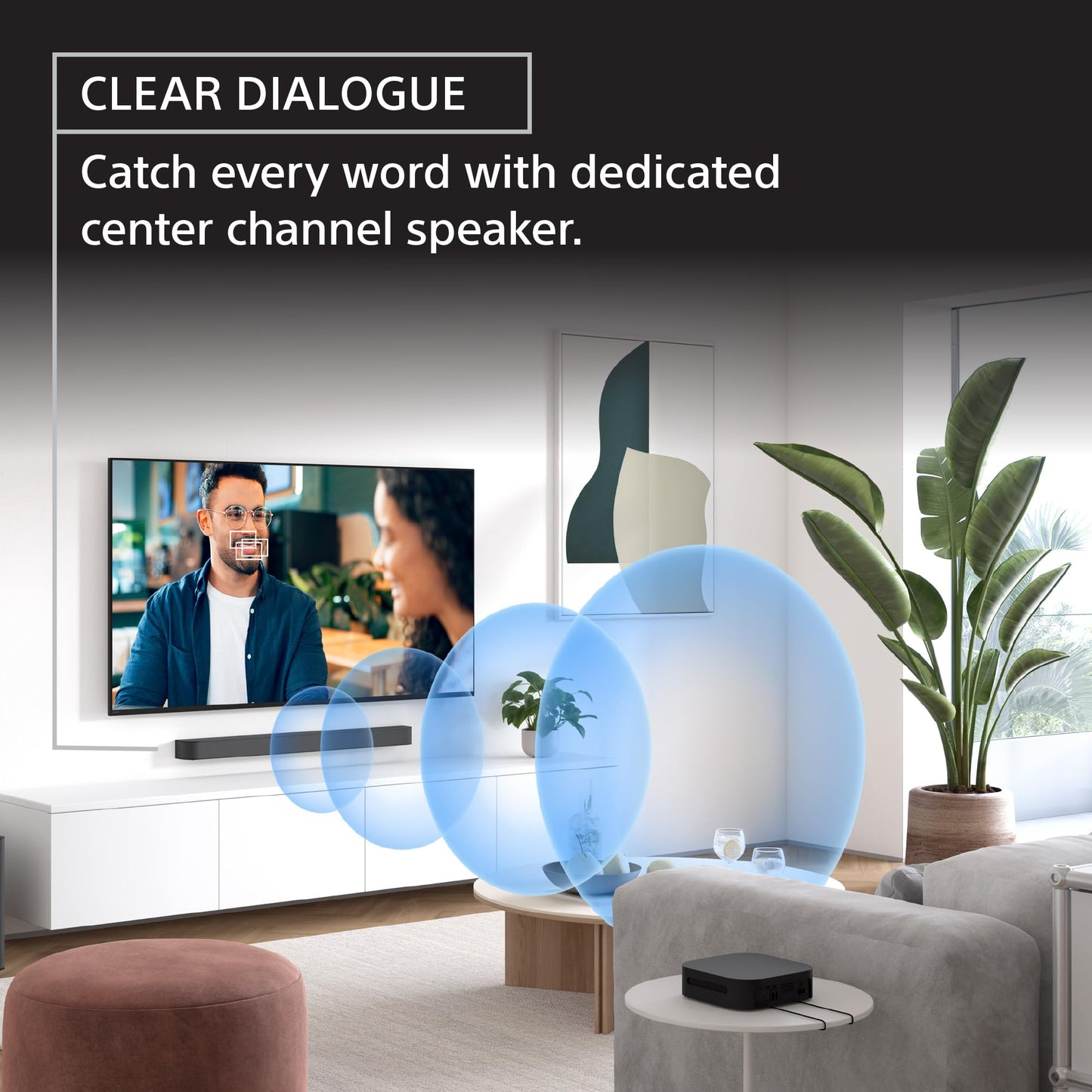 Sony BRAVIA Theater System 6, 5.1ch Home Theater System soundbar with subwoofer and Rear Speakers, Surround Sound by Dolby Atmos/DTS:X Compatible HT-S60