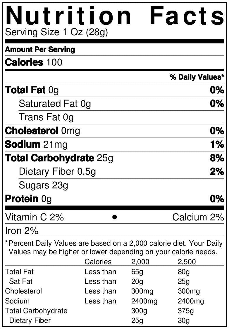 Anna and Sarah Dried Crystallized Ginger in Resealable Bag, 1 Lb.