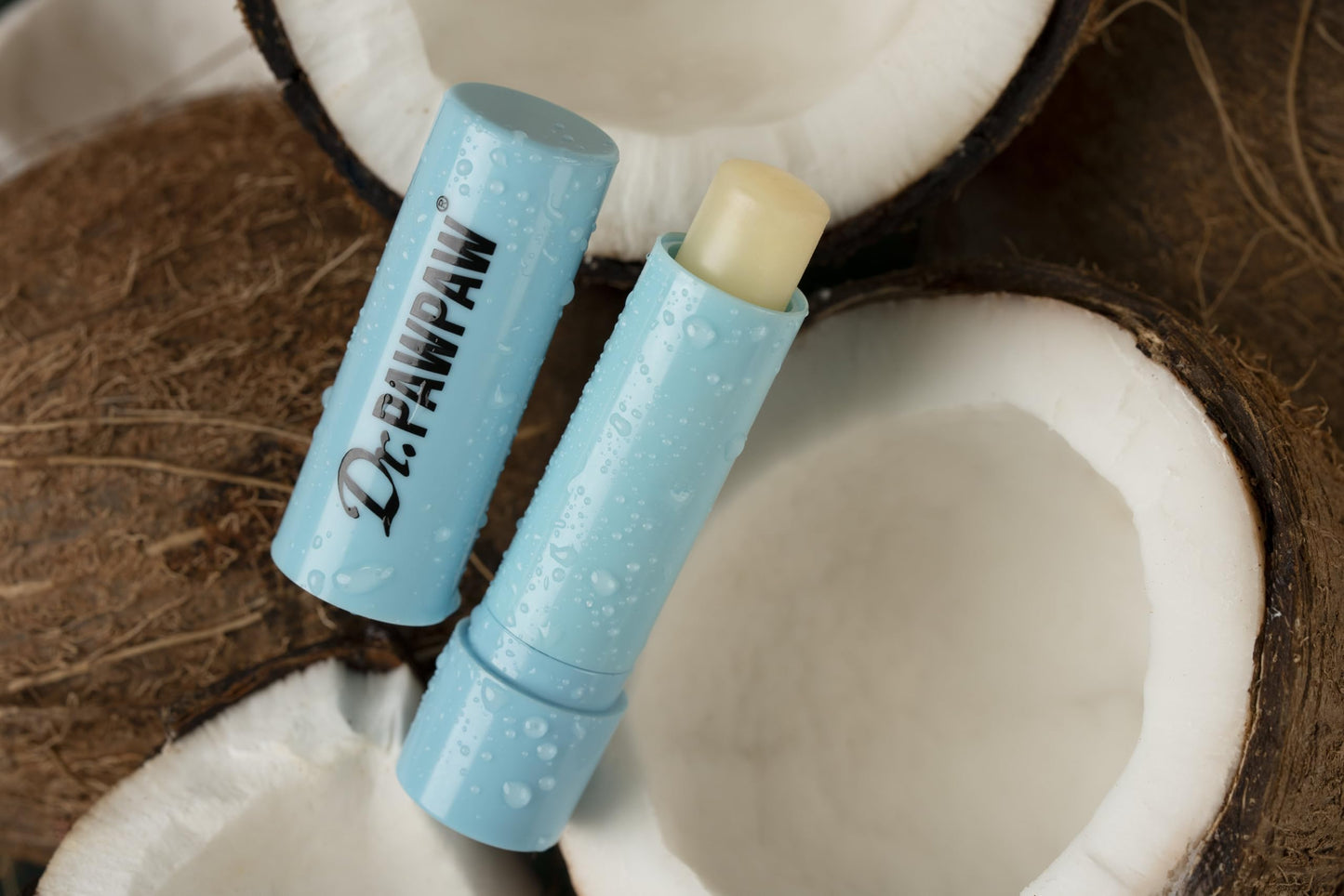 Dr. PawPaw Lip Balm - Hydrating Lip Balm Moisturizer with Aloe Vera for Deep Nourishment - Castor Oil Enriched - Coconut - 0.13