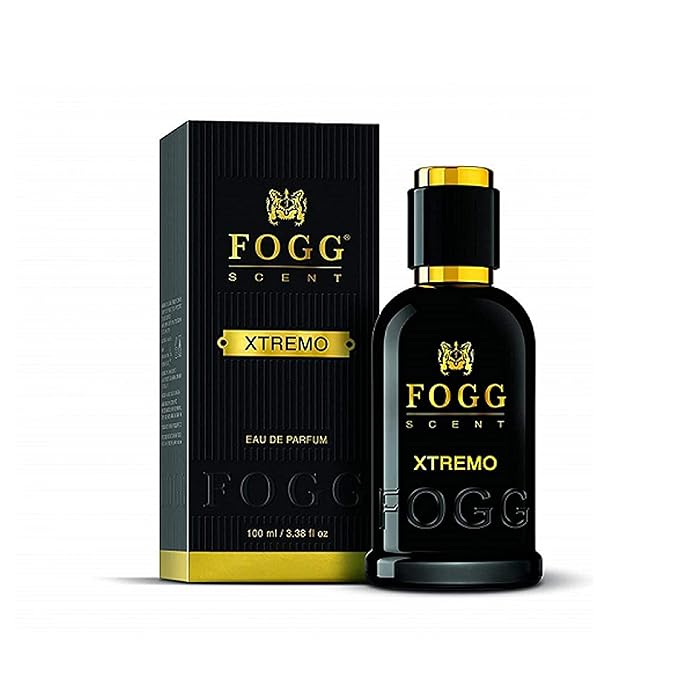 FOGG Scent Xtremo Eau de Parfum for Men | Fresh Spicy Perfume | Adventure Fragrance with Citrus, Leather & Musk | Long Lasting EDP Spray | 3.38 oz (100 ml) | Perfect for Daily Wear, Office & Party Use