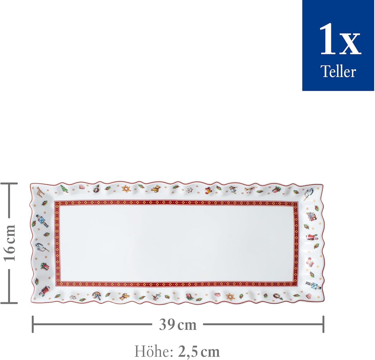 Villeroy & Boch Delight King Cake Plate, White