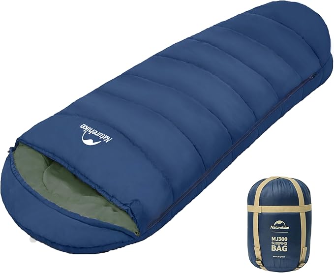 Naturehike Sleeping Bags for Adults, 10℉ 30℉ Mummy Backpacking Sleeping Bag, 0 Degree Lightweight Sleeping Bag Warm for Ca...