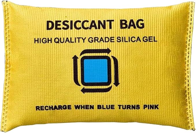 Car Moisture Absorber Bags, with Powerful Moisture Absorption, 100g, Reusable Dehumidifier Bags, Humidity Control, Reusable and Eco-Friendly Design, for Wardrobes, Basements, Spaces, Closet