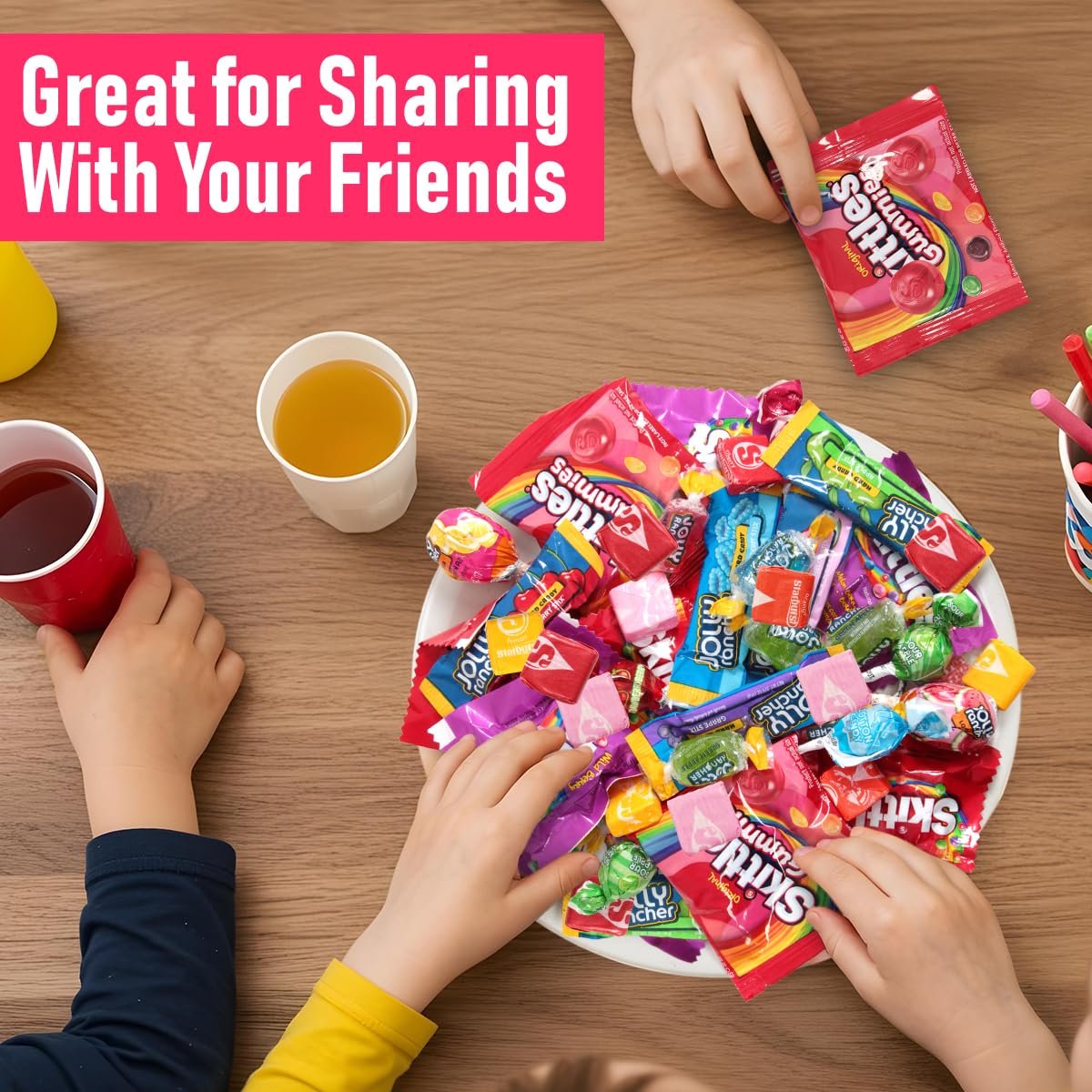 Candy Variety Pack, 4lb Bag of Candy Individually Wrapped, The Ultimate Candies Variety Pack for All Occasions, Assortment Candies Perfect for Parties and More