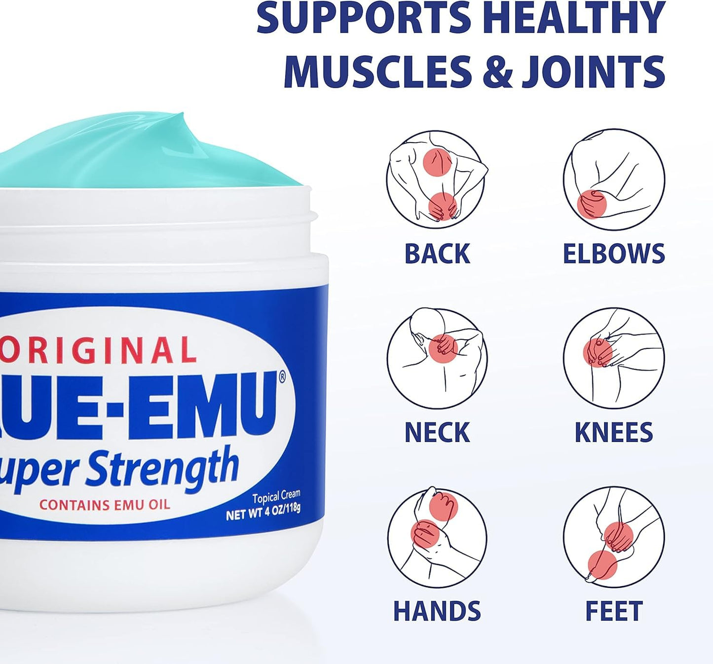 Blue Emu Cream, 1 Pack 12 oz