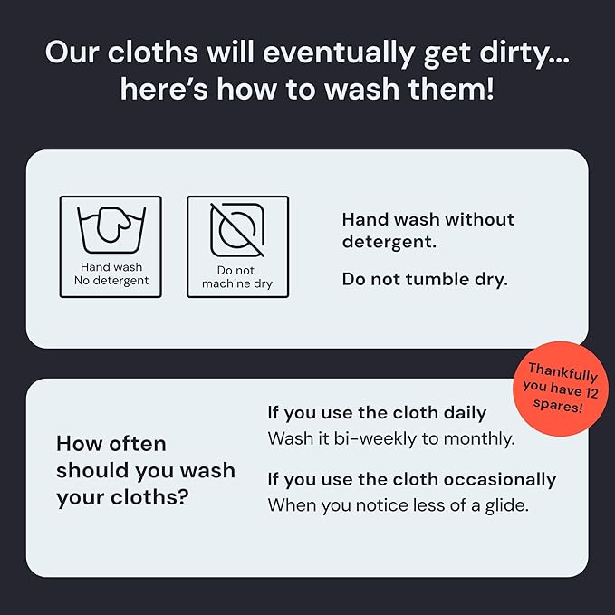 Elite Screens Oversized Microfiber Cleaning Cloth Set - 13-Pack, Blue, 6" x 7" & 12" x 12" - Smudge-Free Lens Cleaning Cloths for Eyeglasses - Reusable Microfiber Glasses Wipes