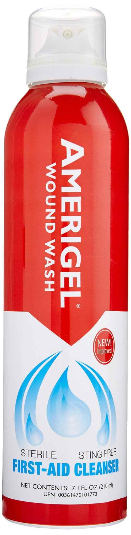 AMERIGEL Wound Care Bundle (3 oz. Hydrogel Wound Dressing, 7.1 fl oz. Saline Wound Wash) - Moisture-Rich Healing and Advanced Skin and Wound Care