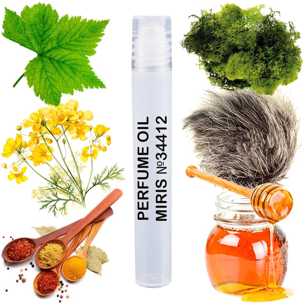 MIRIS No. 34412, Inspired by Magie Noire, Long-Lasting Perfume Oil for Women Roll-On, Rollerball 0.34 Fl Oz / 10 ml