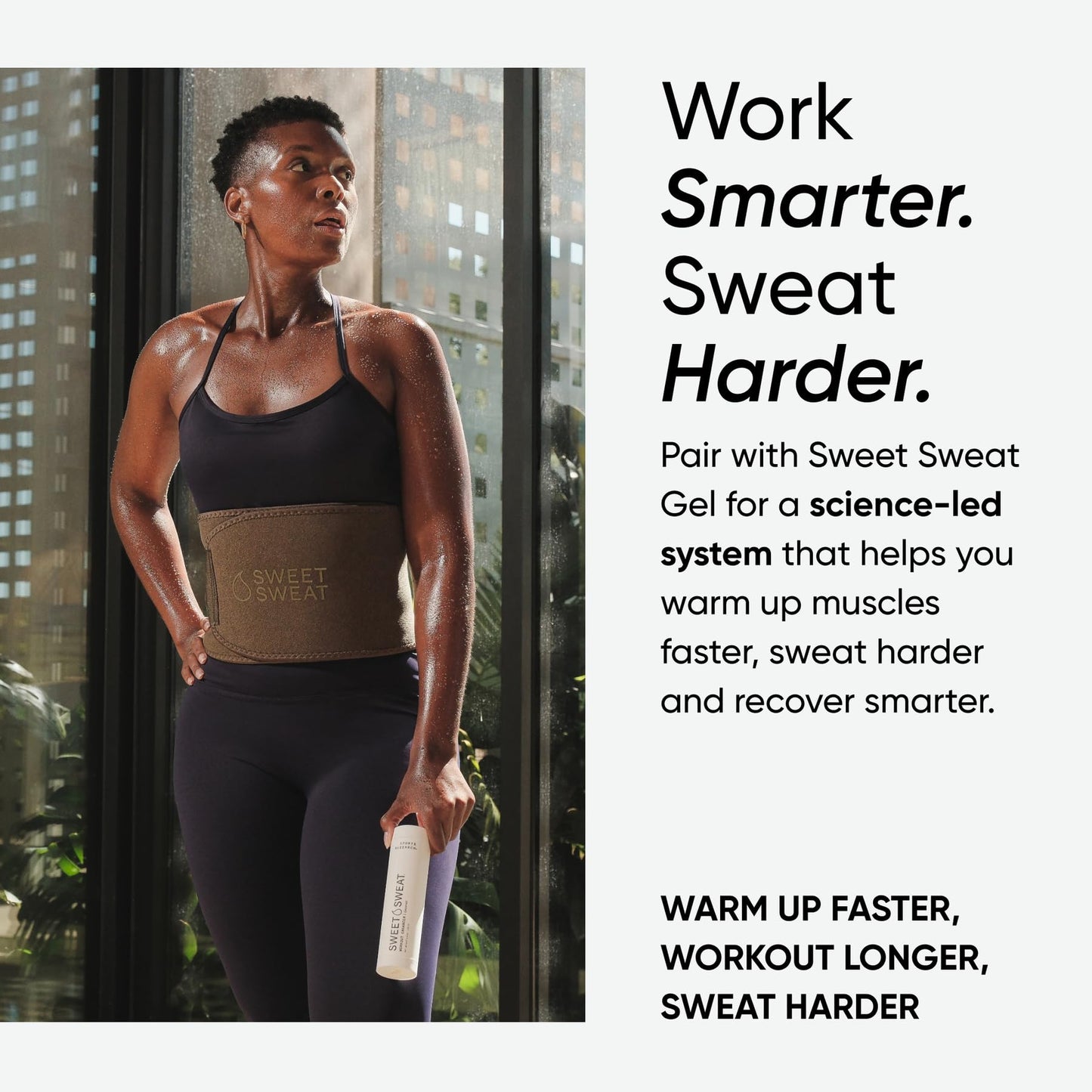 Sports Research Sweet Sweat Waist Trimmer (Core Series) - Premium Sweat Enhancing Fitness Band for Women & Men - Adjustable Fit · Latex-Free Neoprene - Matte Green, Medium