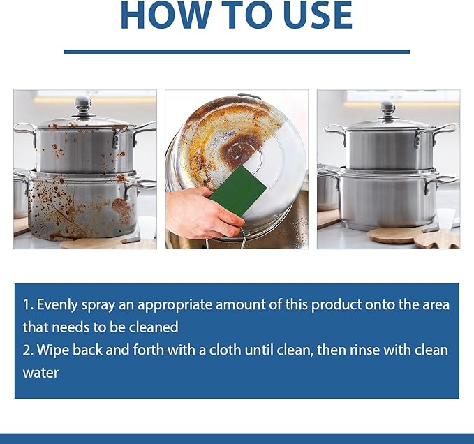 Foam Spray, 120ml Foam Spray All Purpose Cleaner, Foam Spray Foam Cleaner, Foam Spray Oven Cleaner, Upgrade Foam Spray, Foam Spray Cleaner, Multi-Purpose Cleaner Spray For Kitchens (2PCS)
