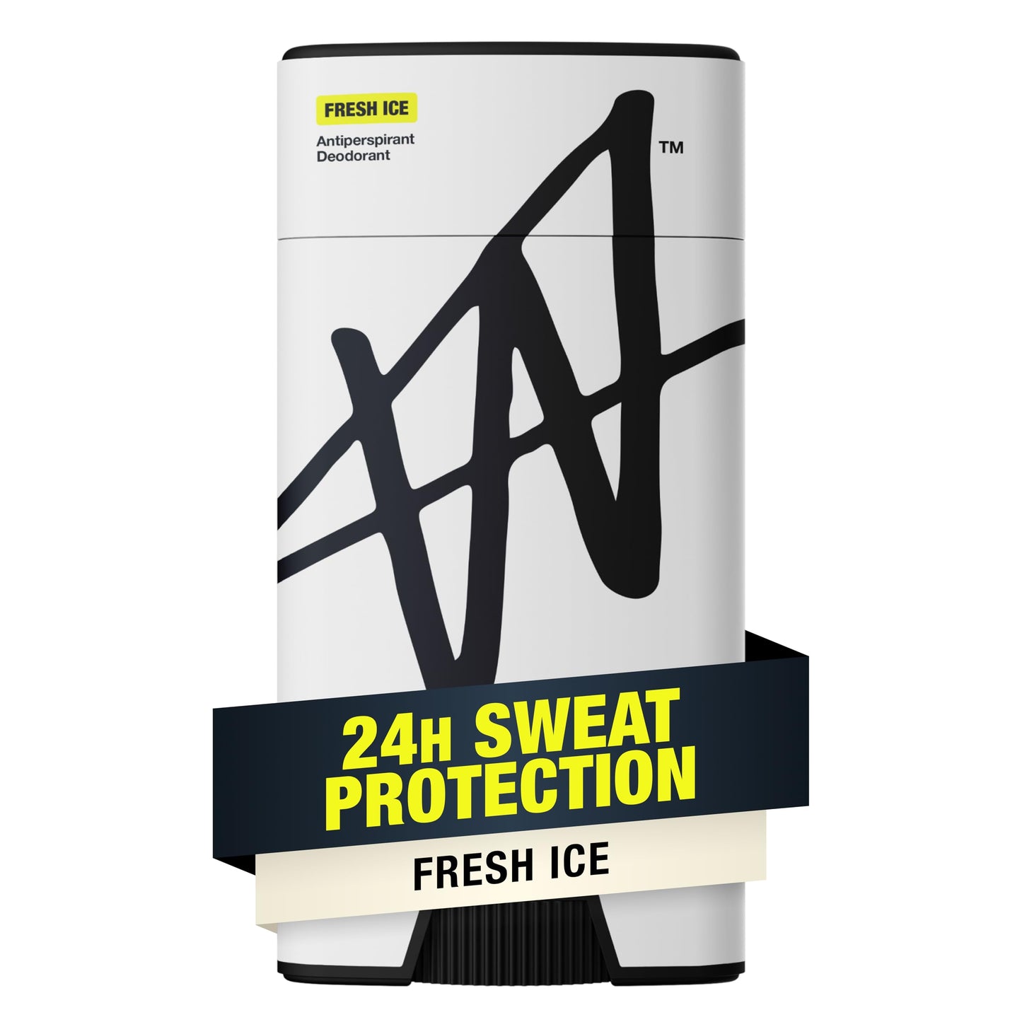 W By Jake Paul Men's Antiperspirant, Odor Blocking, Vitamin-Infused Deodorant for Men, 24-Hour Sweat Protection - Fresh Ice, 2.6
