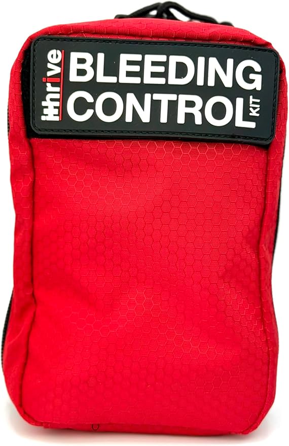Basic Bleeding Control Kit from iThrive Medical - Stop The Bleed Kit with CAT Tourniquet, Trauma Dressing, Gauze & More - ...