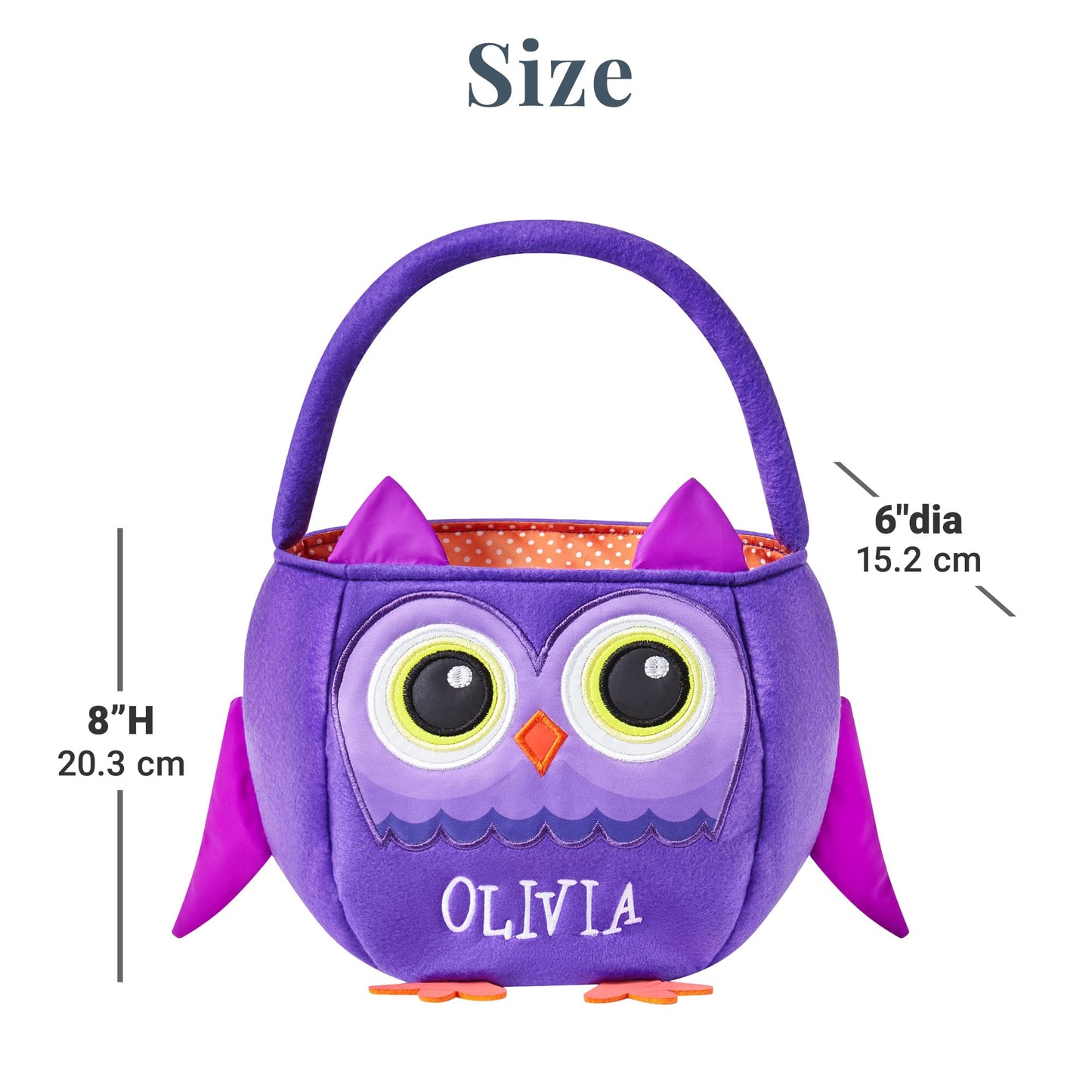 Let's Make Memories Personalized Trick-or-Treat Bag - Halloween - for Kids - Candy Bag - Reflective Spider - Safety