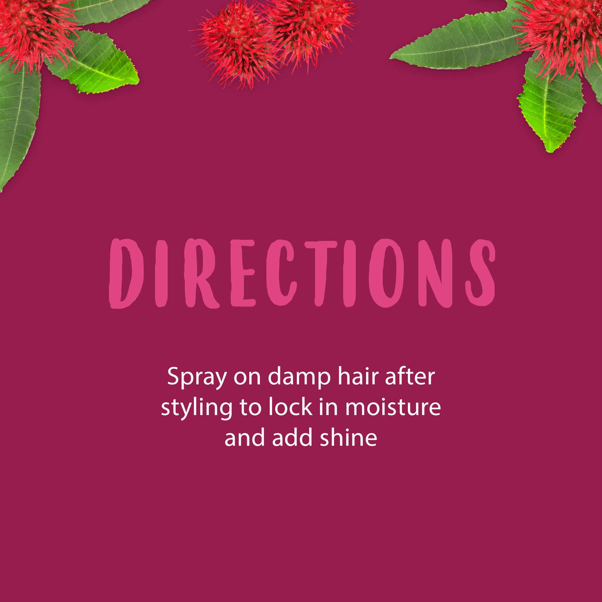 Cantu Jamaican Black Castrol Oil Finishing Spray with Coconut Oil 4 oz
