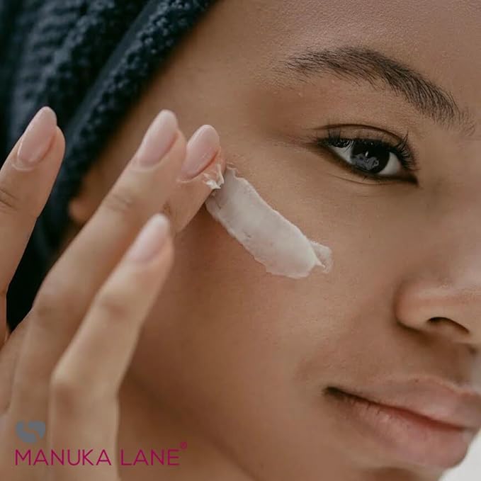 Manuka Lane Bee Venom Night Cream for Face and Neck with Sweet Almond Oil, Kernel Oil, Plant Extracts & Vitamin E | Plant Based Formula | Carefully formulated to keep your skin young and healthy!