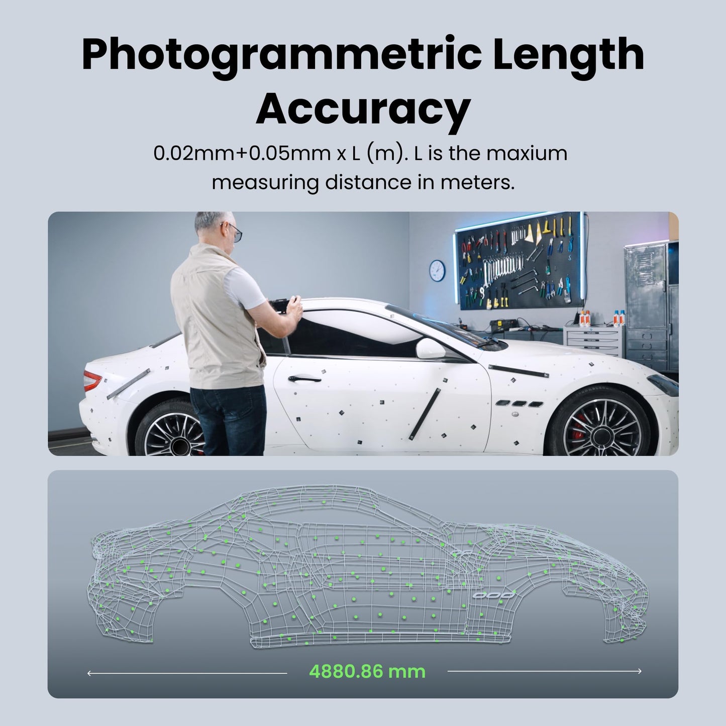 Revopoint MIRACO Plus 3D Scanner for 3D Printing Handheld, 3D Printer Scanner with Photogrammetry, Up to 0.02mm Precision, Full-Color Scan for Small to Large Objects, 32GB RAM