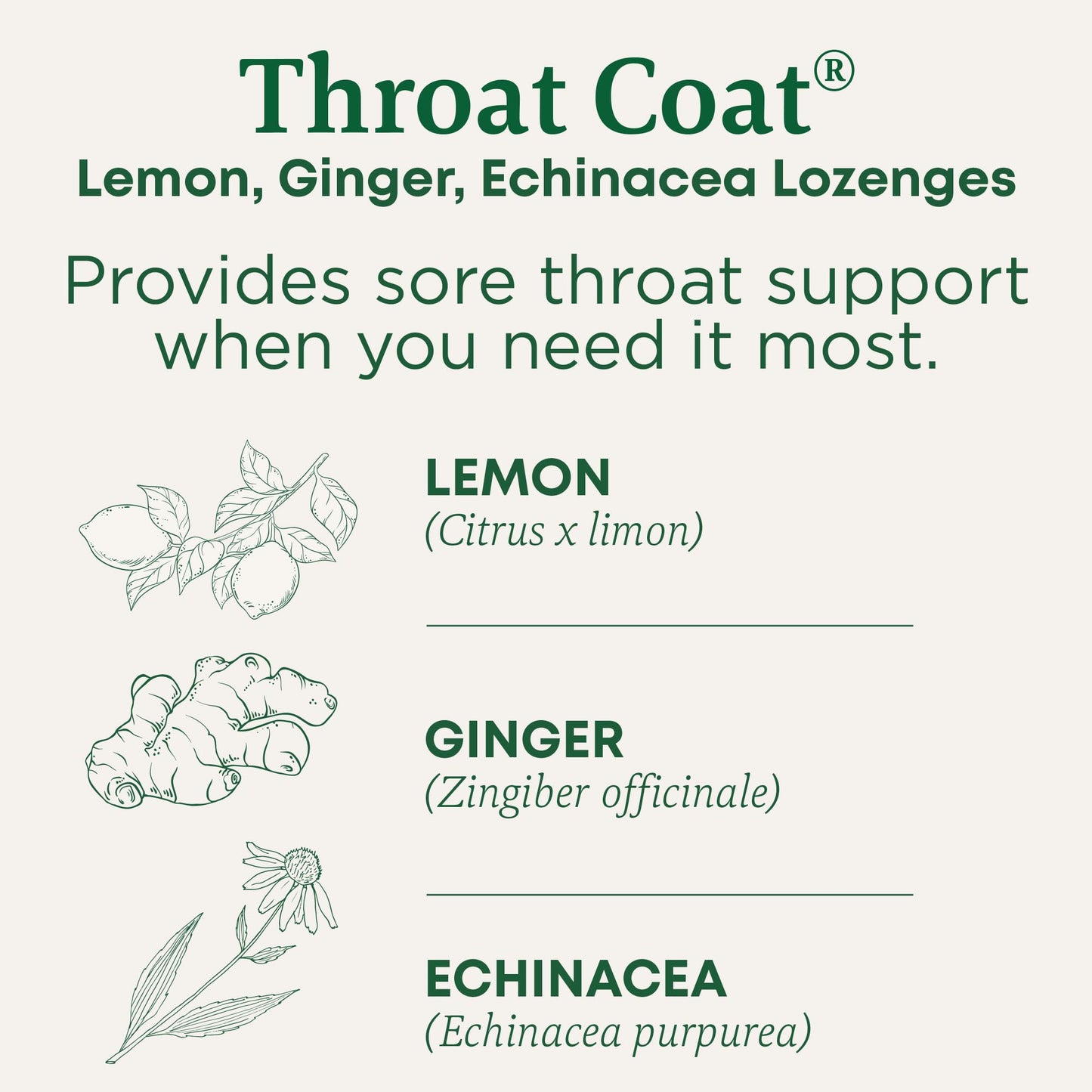 Traditional Medicinals Throat Coat Organic Cough Drops, Eucalyptus Mint with Menthol, Soothes Sore Throats & Relieves Coughs, 30ct. (Pack of 2)
