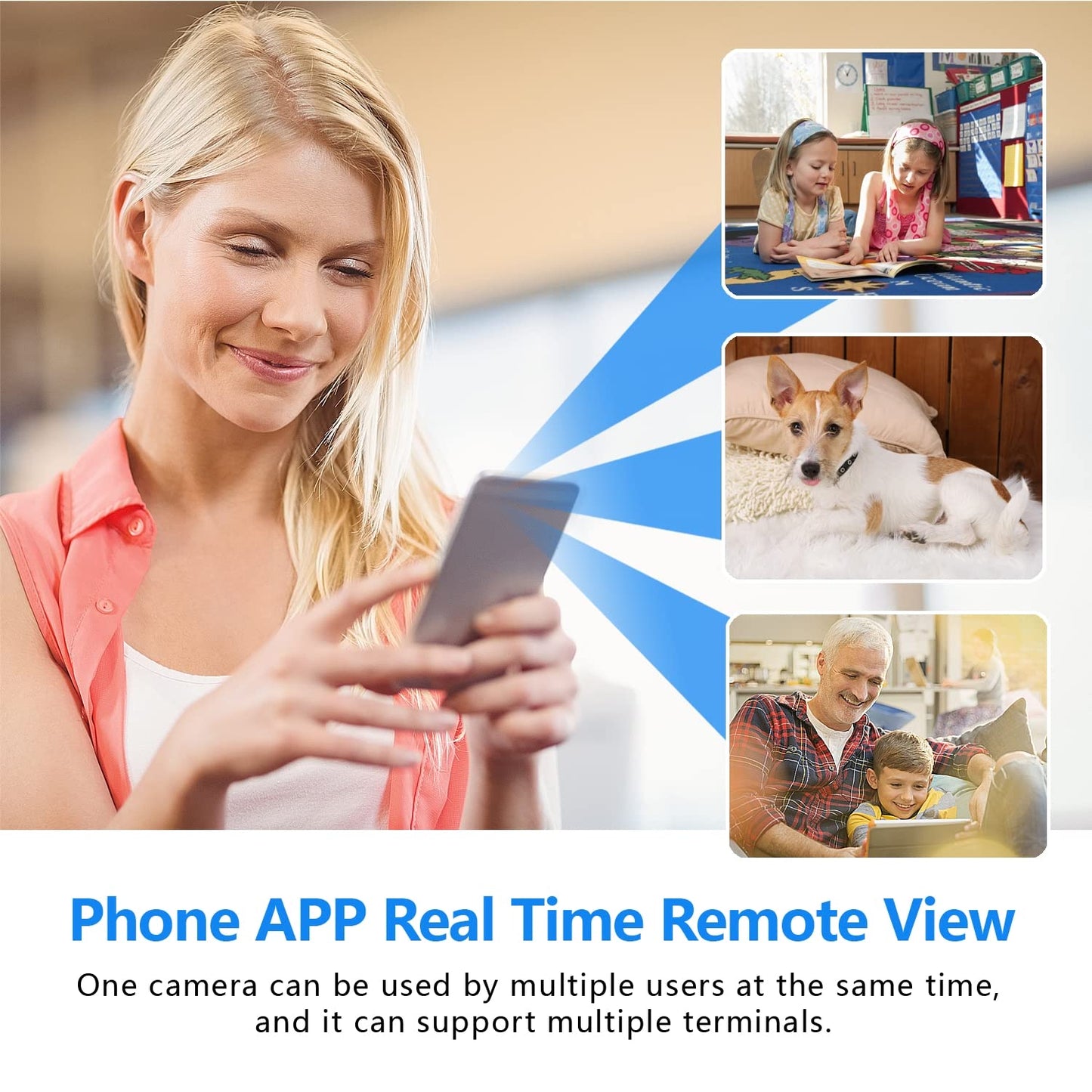 Rettru Smallest WiFi Video Cameras,1.5 Hours Battery, HD 1080P Security Personal Video recorders Webcams, Portable Surveillance with Night Vision, AI Human Motion-Activated Cameras, Remote Viewing.