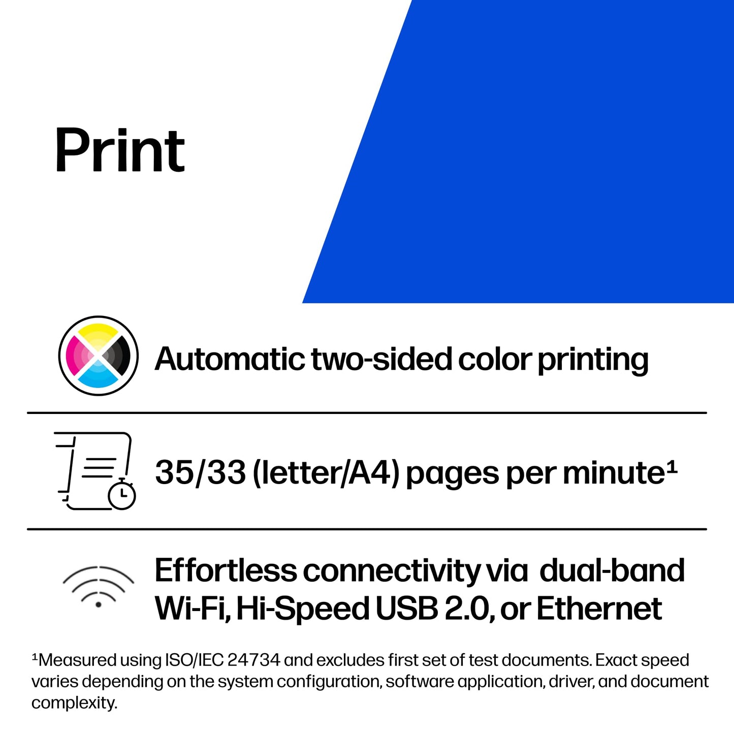 HP Color LaserJet Pro 4201dw Wireless Color Laser Printer, Best-for-Office (4RA86F)