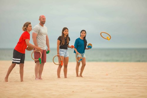 Kangaroo Toss - Official Set - Outdoor Games - Beach Toys - Yard Games - Backyard & Lawn Games - Camping - Ladder Toss - Bocce - Cornhole - for Adults and Family