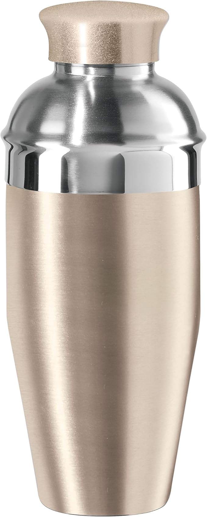 OGGI Classic Cocktail Shaker Gold Stainless - 26 oz, Stainless Steel Construction, Built in Strainer - Ideal Home Bar Drin...